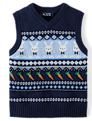 Baby And Toddler Boys Bunny 3-Piece Outfit Set