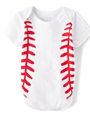 Baby Sports Graphic Bodysuit 4-Pack