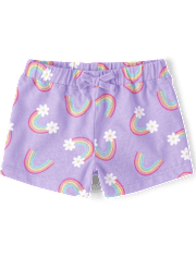 Baby And Toddler Girls Rainbow 2-Piece Outfit Set