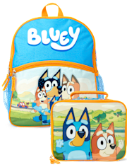 Toddler Boys Bluey Backpack 2-Piece Set