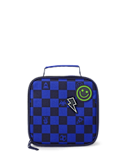 Boys Checkered Gamer Backpack 2-Piece Set