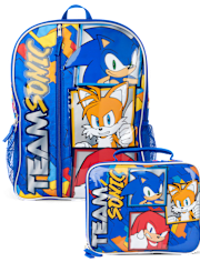 Boys Sonic Backpack 2-Piece Set