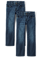 Boys Bootcut Jeans 2-Pack