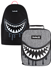 Boys Hurley™ Shark Bite Backpack 2-Piece Set
