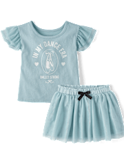 Toddler Girls Dance Era 2-Piece Outfit Set