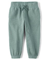 Baby And Toddler Garment Dyed Premium Fleece 2-Piece Outfit Set