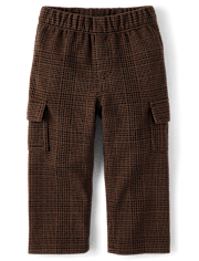 Baby And Toddler Boys Plaid 2-Piece Outfit Set