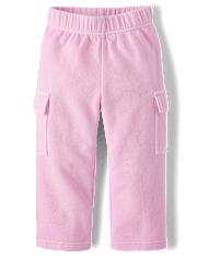 Toddler Girls Garment Dyed Premium Fleece 2-Piece Outfit Set