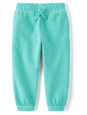 Toddler Girls Garment Dyed Premium Fleece 2-Piece Outfit Set