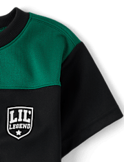 Baby And Toddler Boys Quick Dry Mesh 2-Piece Outfit Set