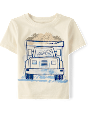 Baby And Toddler Boys Embroidered Construction Vehicle 3-Piece Outfit Set