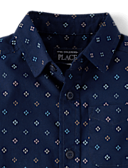 Baby And Toddler Boys Print 2-Piece Outfit Set