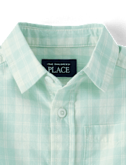 Baby And Toddler Boys Plaid 2-Piece Outfit Set