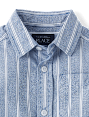 Baby And Toddler Boys Striped 2-Piece Outfit Set