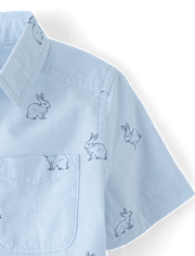 Baby And Toddler Boys Bunny 2-Piece Outfit Set