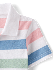 Baby And Toddler Boys Striped 2-Piece Outfit Set