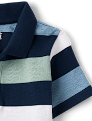 Baby And Toddler Boys Striped 2-Piece Outfit Set