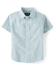 Baby And Toddler Boys Gingham 2-Piece Outfit Set