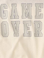 Kids Quick Dry Side Stripe Mesh 2-Piece Outfit Set