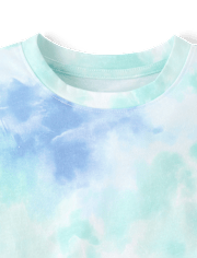 Boys Tie Dye 2-Piece Outfit Set