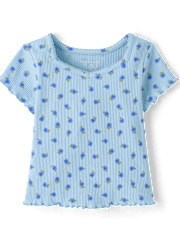 Toddler Girls Floral 2-Piece Outfit Set