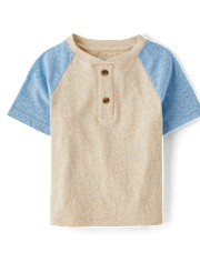 Baby And Toddler Boys Colorblock Marled 2-Piece Outfit Set