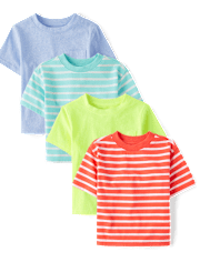 Baby And Toddler Print Tee 4-Pack