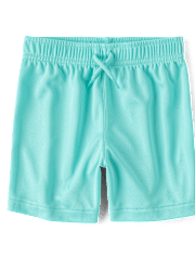 Baby And Toddler Boys Quick Dry Side Stripe Mesh Active Shorts 4-Pack