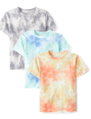 Kids Tie Dye Tee 3-Pack