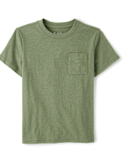 Boys Pocket Tee 4-Pack