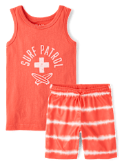 Boys Surf Patrol 2-Piece Outfit Set
