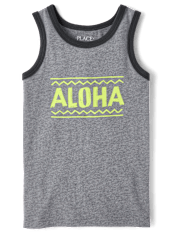 Boys Aloha 2-Piece Outfit Set
