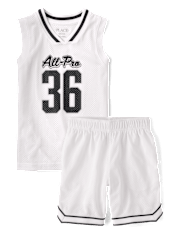 Kids Quick Dry All-Pro Varsity Mesh 2-Piece Outfit Set