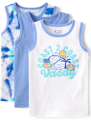 Baby And Toddler Boys Coastal 6-Piece Outfit Set