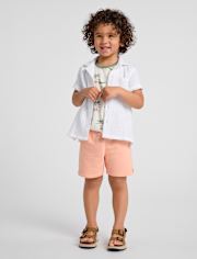 Baby And Toddler Boys Crocodile 2-Piece Outfit Set