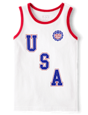 Baby And Toddler Boys USA 2-Piece Outfit Set