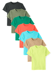 Boys Pocket Tee 7-Pack