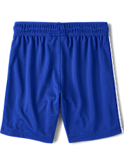 Kids Quick Dry Side Stripe Mesh Active Shorts 6-Pack