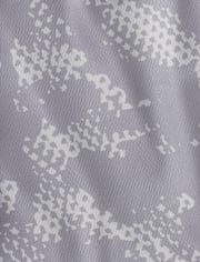 Kids Quick Dry Print Mesh Active Shorts