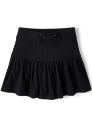 Girls Tiered Skort 4-Pack