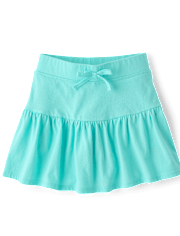 Girls Tiered Skort 4-Pack