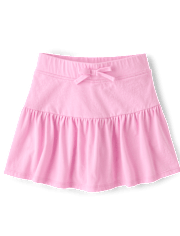 Girls Tiered Skort 4-Pack