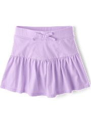 Girls Tiered Skort 4-Pack