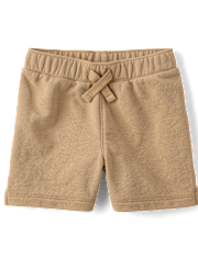 Baby And Toddler Boys Palm Tree French Terry Active Shorts 3-Pack