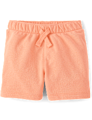Baby And Toddler Boys Palm Tree French Terry Active Shorts 3-Pack