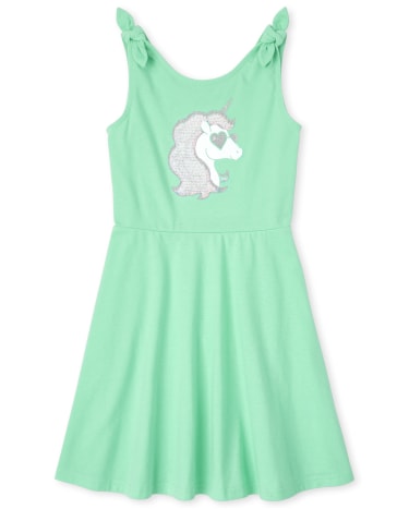 children's place unicorn dress