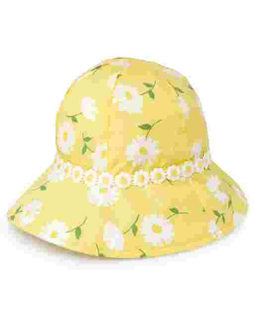 Sombrero niña con estampado floral - Sunny Daisies