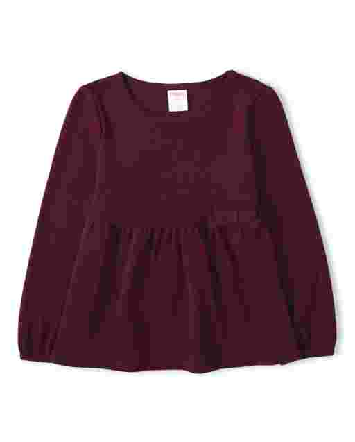 Top con lazo de manga larga para niñas - Every Day Play