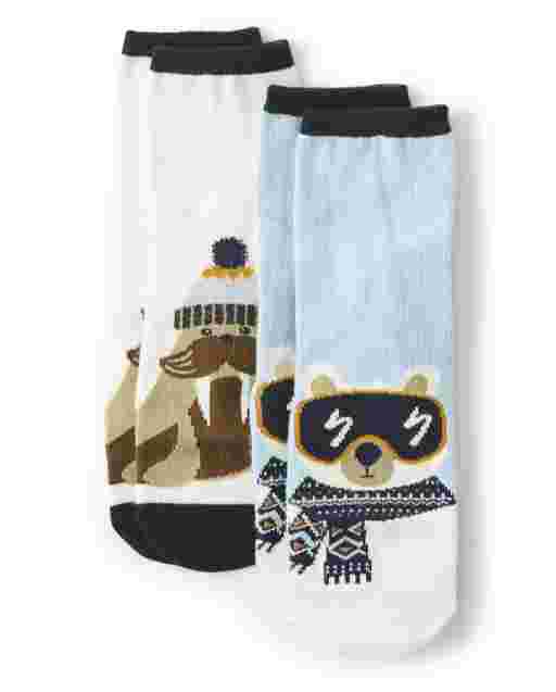 Pack de 2 calcetines deportivos para niño - Aspen Lodge