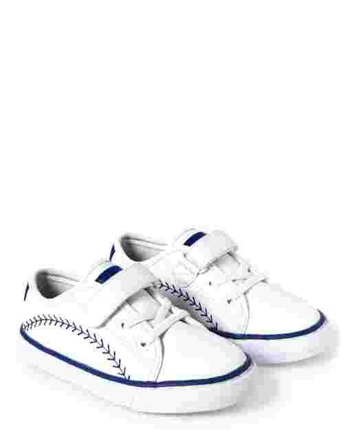 Zapatillas deportivas de piel sintética de béisbol para niños - Lil Champ